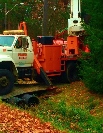 McNamara Powerline Construction Truck